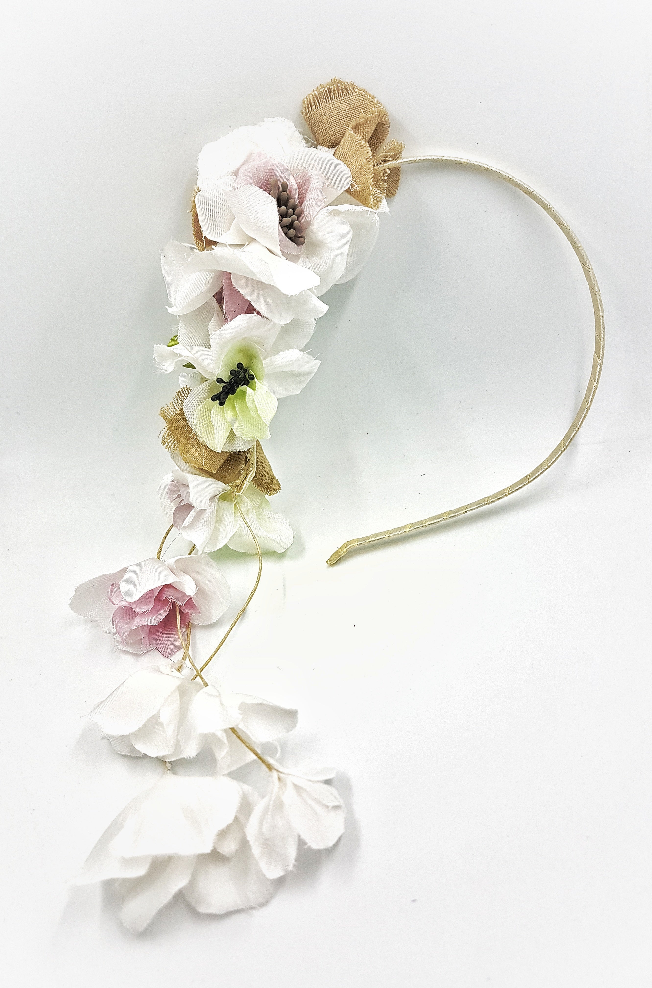 Field's flowers headband