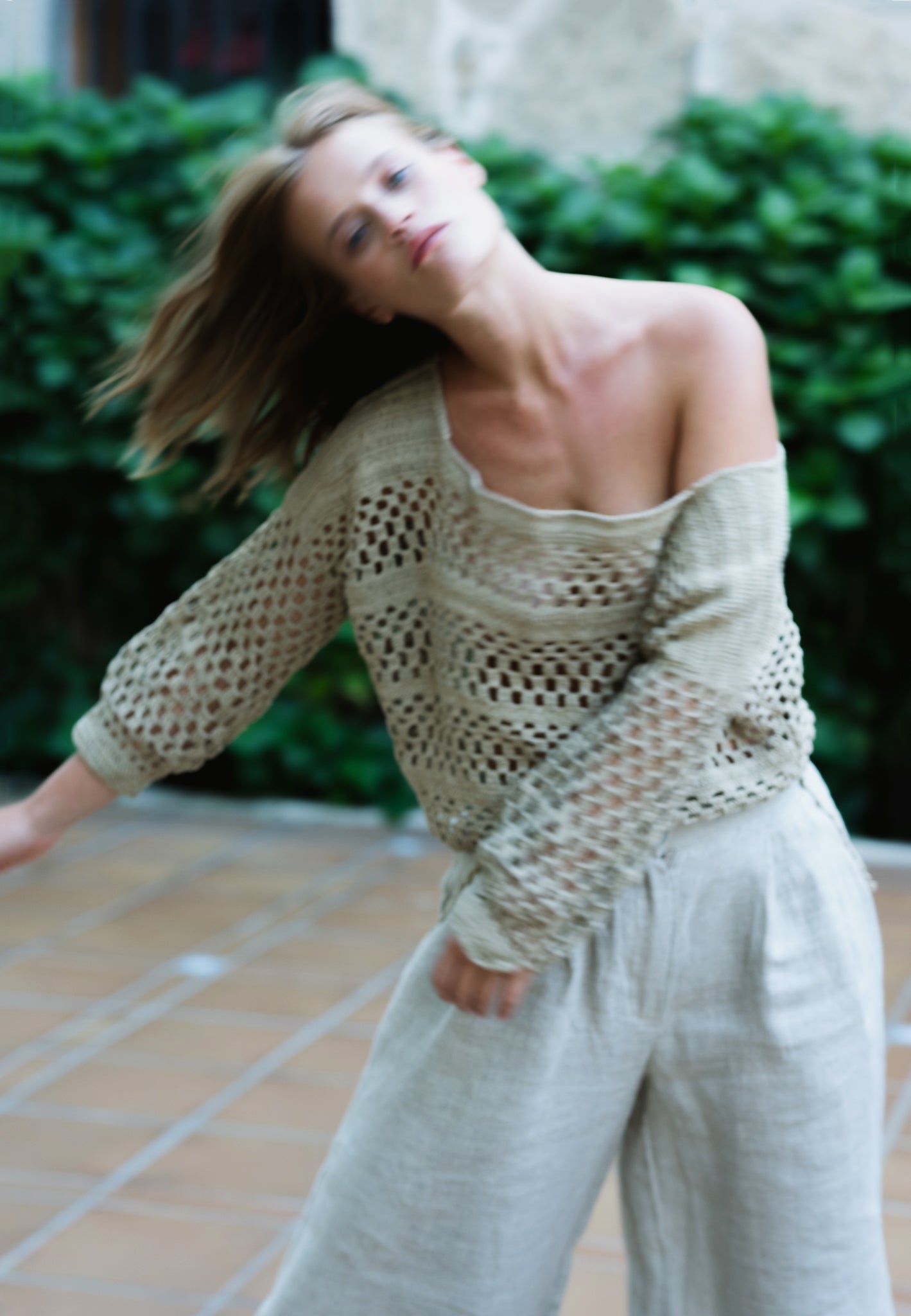 Aster crocheted blouse